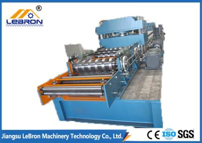 China Gray color 2018 new type Guardrail Roll Forming Machine PLC Control Automatic made in China for sale