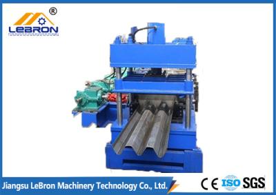 China Blue color 2018 New Design Guardrail Roll Forming Machine PLC Control Full Automatic made in china for sale