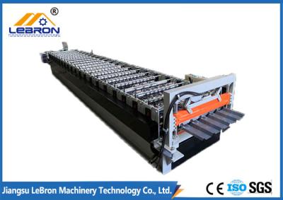 China Long time service 2018 new type Color Steel Tile Roll Forming Machine PLC Control Full Automatic  made in china Gray for sale