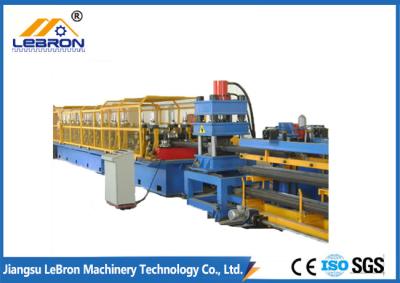 China Long service Blue color 2018 new type Guardrail Roll Forming Machine PLC control system made in china long time service for sale