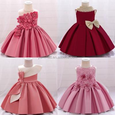 China Anti-wrinkle wholesale children's clothing princess dress girl's formal dress bridesmaid dress for sale