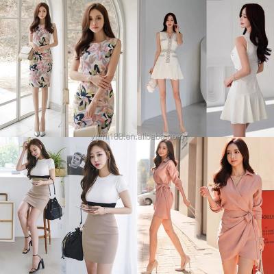 China New Women's Clothing Western Cavity Casual Dress Sexy Tight Mini Women's Dress Anti-static Wholesale for sale