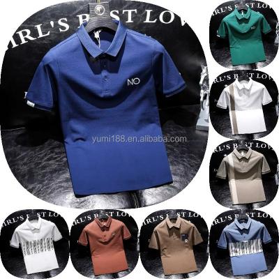 China High Quality Embroidered Sports Mens Cotton Anti-wrinkle Polyester Business Golf Polo Shirt for sale