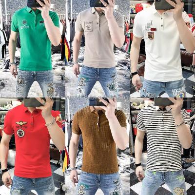 China Anti-wrinkle new summer design customized 100% cotton/polyester short sleeve golf polo men shirts for sale