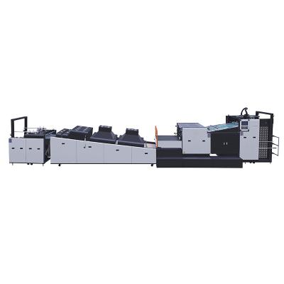 China Automatische High Speed Spot And Overall UV Coating Machine voor klein formaat Te koop