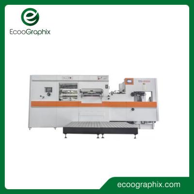 China Automatic Post-Press Equipment Flat Bed Die Cutting Machine With Stripping for sale