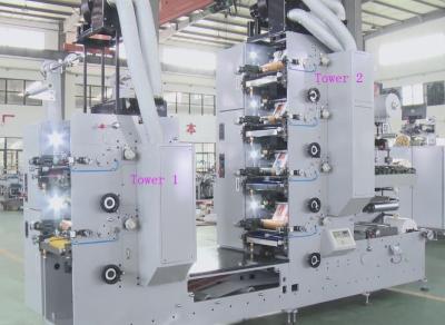 China Klebender flexographischer UV-Flexo Etikettendrucker der Etikettendruckmaschine-310mm zu verkaufen