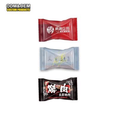 China Natural Custom Logo Packing Suger Coated Hard Fruit Juice Candy for sale