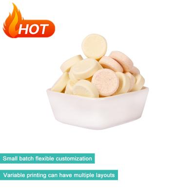 China Hot Selling White Kidney Bean Yogurt Flavored Milk Slice Instant Factory Brand On Shelf for sale