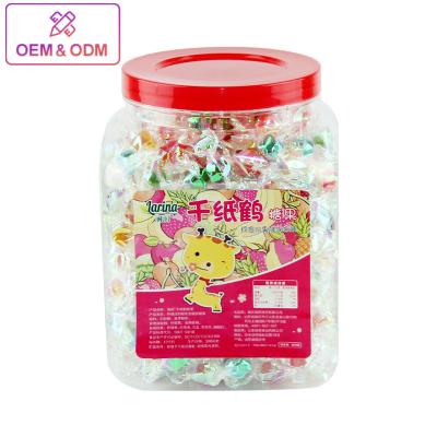 China Customized Normal High Quality Hard Paper Thousand Crane Candy for sale