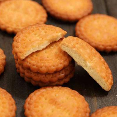 China Normal sea salt sweet milk breakfast biscuits milk and salt biscuits processing factory salty biscuits for sale