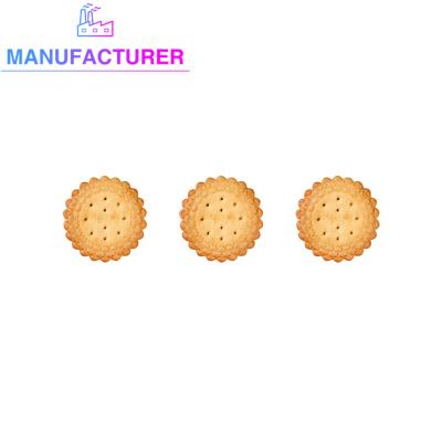 China Normal Hot Selling Milk Salt Flavor Round Biscuit Cookie Manufacturer for sale