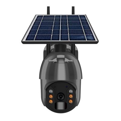 China QZT 1080P NIGHT VISION Solar Power Alert PTZ Camera Night Vision Wifi IP Camera Wide Angle Outdoor for sale