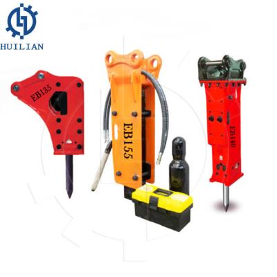 China EB135 EB140 EB155 Open Box Type Hydraulic Hammer Top Side Mounted Rock Breaker SB70 SB81 SB121 for sale