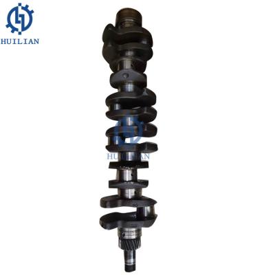 China 6BG1 Excavator Crankshaft 6BG1 Diesel Engine Spare Parts 1-12310-448-0 for sale