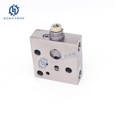 China KOMATSU Excavator Self-reducing Pressure Valve Plate for Excavator Spare Parts for sale