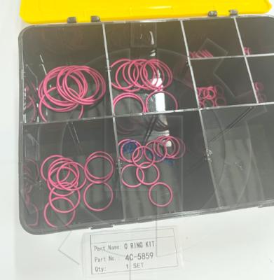 China Öl Rign-Robbe Kit Box For CATEEEEEE 2701539 des Ersatz-4C5859 4C-5859 O Ring Kit 4C-4782 zu verkaufen