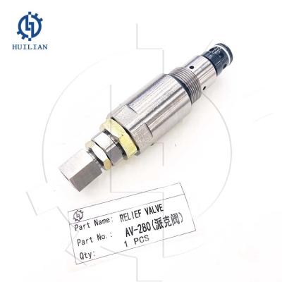 China AV-280 Relief Valve Excavator Spare Parts Main Pressure Relief Valve For Parker zu verkaufen