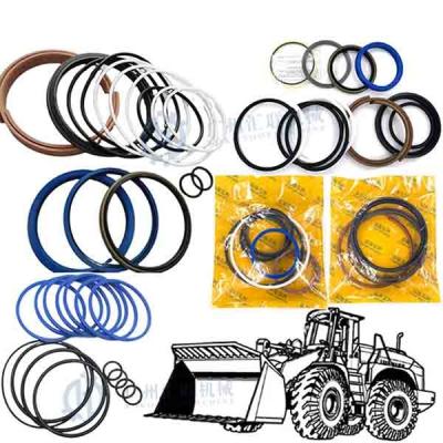 Cina 9113131 9196096 9061381 guarnizione Kit Hydraulic Cylinder Piston Seal Kit For L544 L556 L564 del cilindro di inclinazione dell'asta di 9158397 cariCATEEEEori in vendita