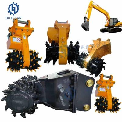 China DG200XWJ-H Excavadora Máquina de corte de tambor de roca Cortadores rotativos de tambor para excavadora en venta