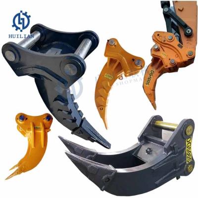 China 4tons 6tons 8tons Excavadora adjunta Mini Excavadora Rompedor Dentes dobles únicos Excavadora Root Ripper en venta