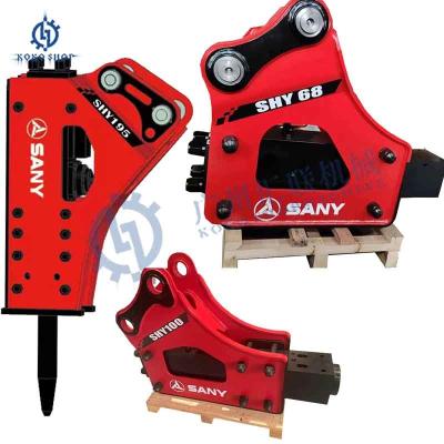 China Original SANY SHY45 SHY53 SHY68 SHY75 SHY100 Hydraulischer Brecher Jack Hammer für 1-16 Tonnen zu verkaufen