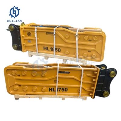 China 40ton 50ton Heavy Demolition Excavator Attachments Hydraulic Concrete Rock Breaker Hammer for sale