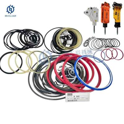 China Alicon B230 B360 D&A70V S700 S2300 High Wear Resistance Breaker Seal Kit Hydraulic Breaker Oil Seal Breaker Seal Kit for sale