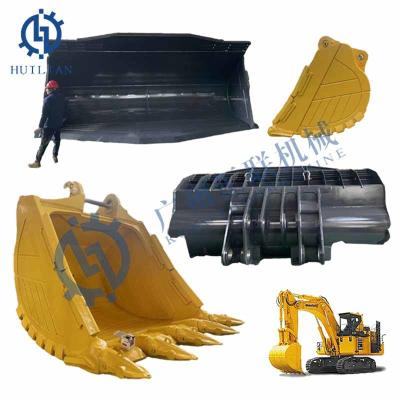 China Komatsu PC1250 Extreme Heavy Duty Bucket WA1200 Radlader Bucket für Komatsu Baumaschinen zu verkaufen