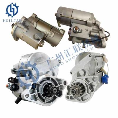 China Kubota V2403-M-EU33 V1505T Eninge Starter 16235-63010 17121-63014 Startermotor für KX41-2 KX41-2S KX41-2SV KX61-2 zu verkaufen