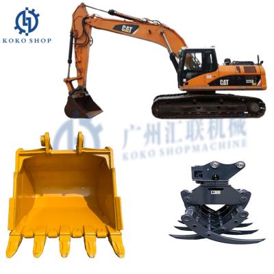 China Capacidad alta Cat piezas de repuesto Rock Bucket 336 336GC 336E 345GC 349 374FL 390FL para excavadora en venta