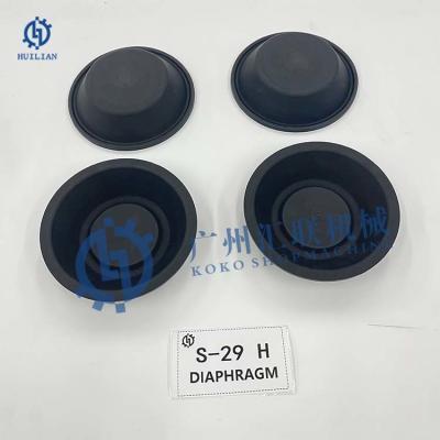 China Rammer S-29 L Hydraulic Breaker Diaphragm Membrane Spare Parts S29 Hydraulic Hammer Breakers Rubber Diaphragm S-29 H for sale