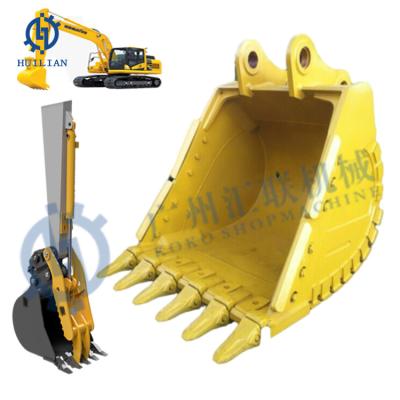 China Accesorio de excavadora Cubo de trabajo pesado Cubo de excavación de roca para ZE75E-10 ZE135E-10 ZE205E-10 ZE60E-10 ZE155E-10 ZE215E-10 en venta