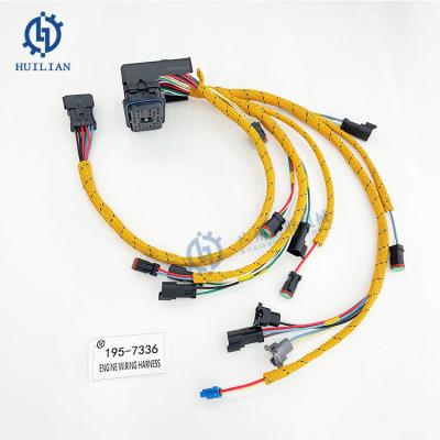 China Excavator Wire Harness 195-7336 Engine Harness Wiring Harness Fits For 3126B Engine for sale