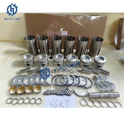 China Cylinder Liner Kits Mitsubishi S6K For Cat 320 Excavator 178-6543 297-7752 51-7523 Engine Rebuild Kits For Diesel Engine Parts for sale