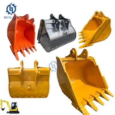 China Excavator Attachments Hydraulic Rock Bucket For 3 5 7 15 20 22 36 35 75 Tonnes Excavator for sale