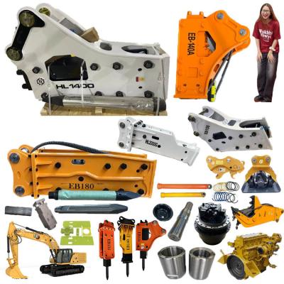 Cina Jack Hammer Rock Breaker per Furukawa Escavatore di dimensioni standard Ricambi Box Open Top Side Hydraulic Hammer Breaker in vendita