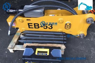 China A máquina escavadora Concrete Breaker da eficiência alta, cinzela 53mm Jack Hammer hidráulico à venda