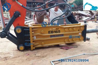 China Máquina escavadora nova Rock Hammer da circunstância 165mm/resistência de desgaste do martelo disjuntor da rocha à venda