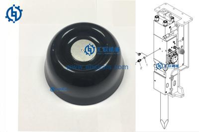 Chine Diaphragme hydraulique de briseur de Krupp HM600 pour l'accumulateur scellant la couleur noire à vendre