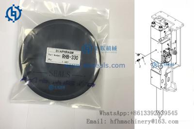 Chine Membrane hydraulique de pièces de marteau de rhinocéros du diaphragme RHB330 de briseur de Hanwoo à vendre