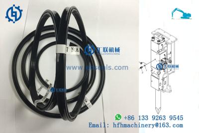 China Lacre de goma del nitrógeno del cilindro del martillo de Furukawa Hydraulic Seals Element Excavator en venta