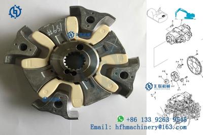 China PTO Shaft Coupler Chemical Resistant CATEEEEE 320D2 Excavator Motor Drive Couplings for sale