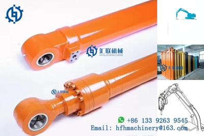 China Oranje Graafwerktuig Arm Cylinder, het Kruippakje Digger Hydraulic Jack Ram van Daewoo Doosan Te koop