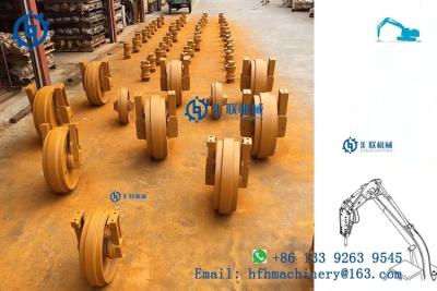 China Professional Front Idler Excavator Undercarriage Spare Parts Anti Corrosive for sale