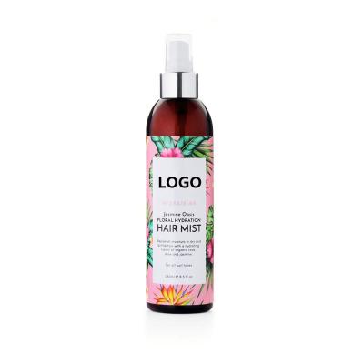 China 100% Natural Herbal Moisturizing Private Label Jasmine Hydrating Hair Spray Mist for sale