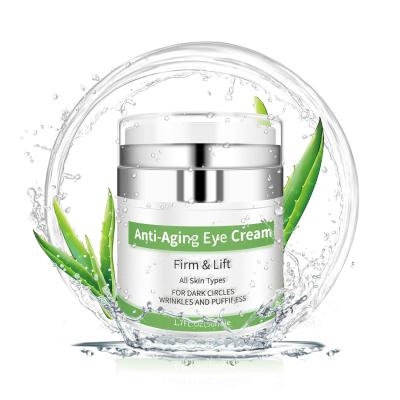 China Anti-Puffiness Private Label Eye Bag Puff Under Eye Treatment Dark Circle Eye Cream for sale