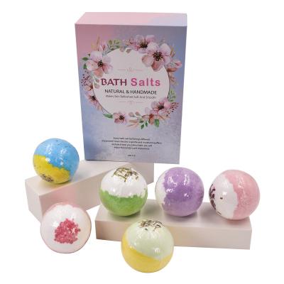 China Wholesale Customizable Home Fragrance Shower Bubble Bath Bombs Home Spa Bath Salts Beauty Salon Fizzies Bath for sale