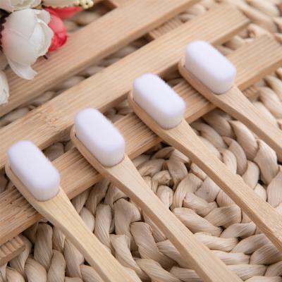 China Biodegradable Disposable Wholesale Eco Friendly Bamboo Toothbrush Customize Manufacturer for sale