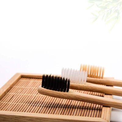 China Wholesale Disposable Natural Eco-friendly 100% Organic Biodegradable Bristle Reusable Charcoal Brushes Bamboo Toothbrushes for sale